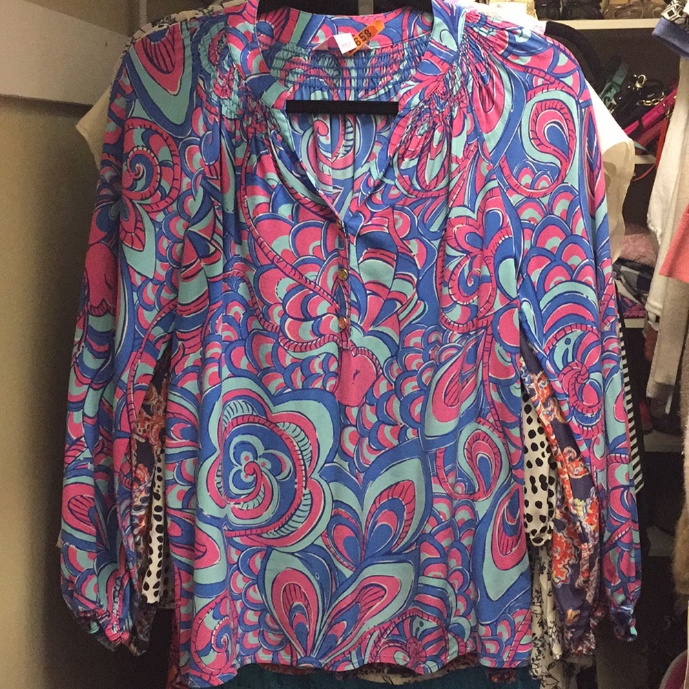 GUC Lilly Pulitzer Elsa top